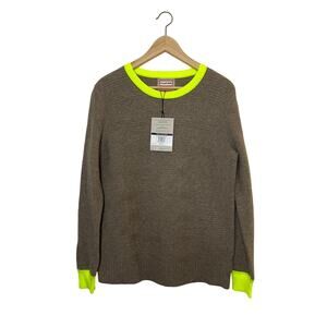 HUNTER ORIGINAL Neon Accent Wool Jumper